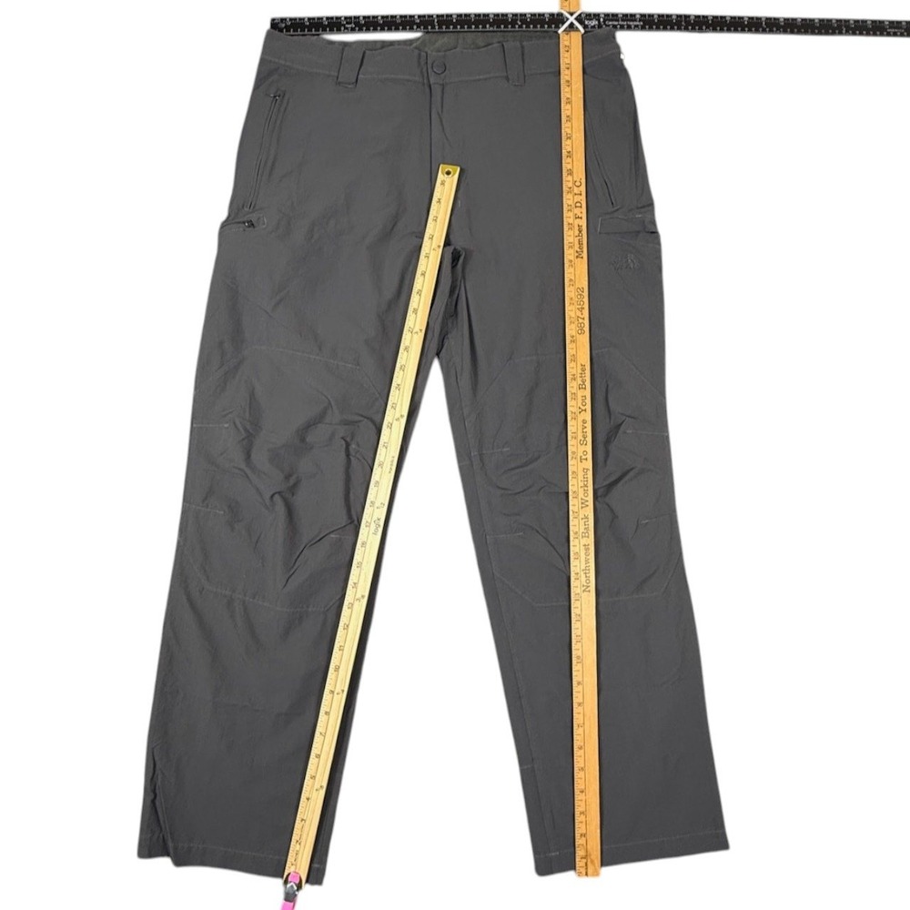 The North Face Hiking Pants Mens 38 Gray Gorpcore Paramount Peak Ripstop Nylon - Picture 12 of 12